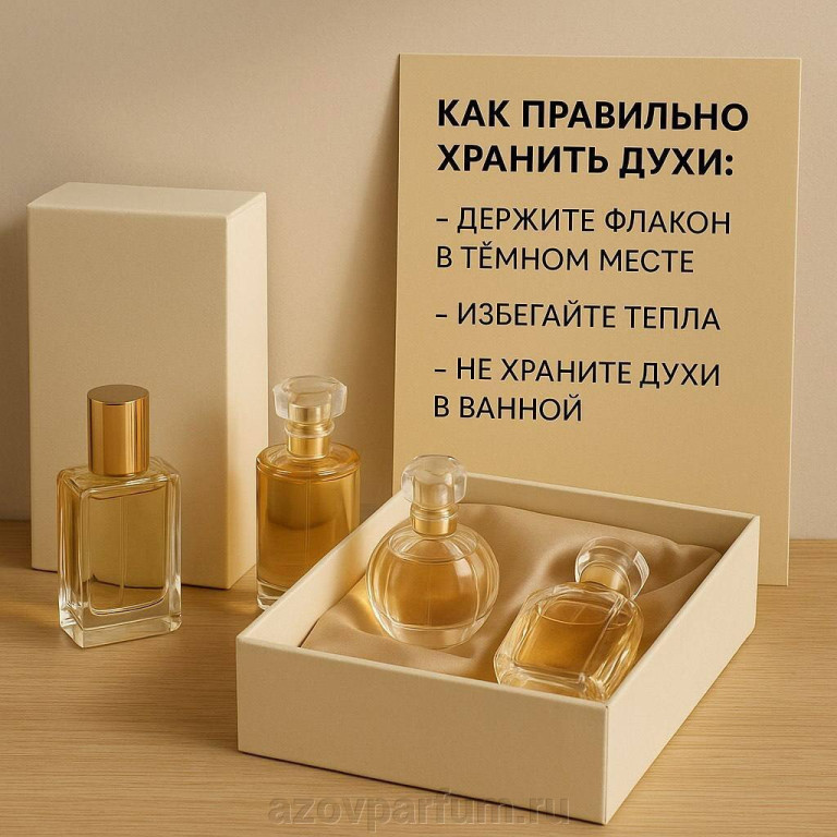 Как правильно хранить духи?