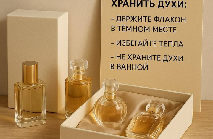 Как правильно хранить духи?